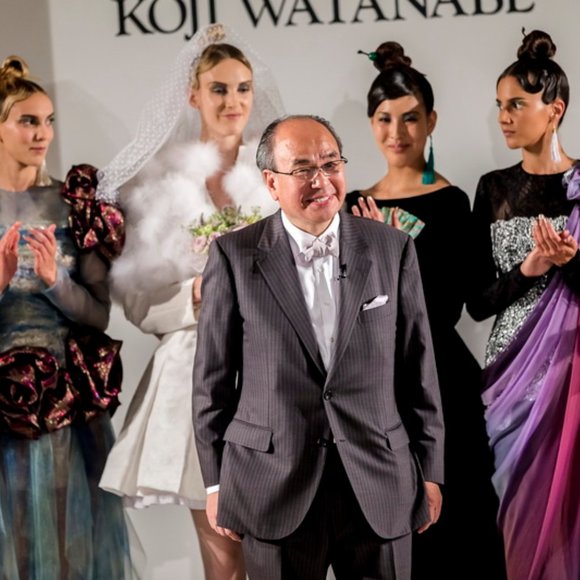 Koji Watanabe Style coral black check plaid 2 pc wool skirt suit Japan 6 - Picture 8 of 9